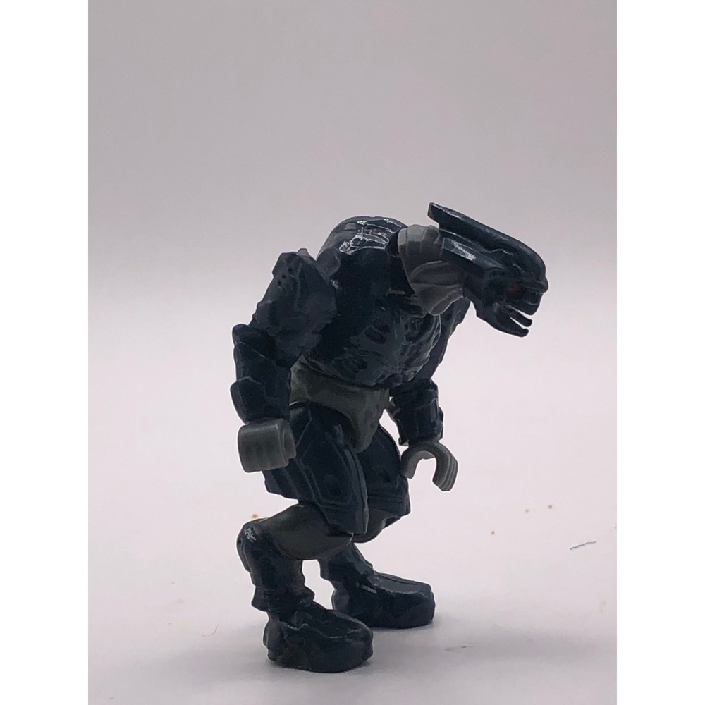 Mega Bloks Halo Covenant Brute Stalker Minifigure Dark Blue Grey A1